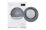 Asciugatrice LG RNA1008NWK 8 kg Pompa di Calore Classe A++ Bianco
