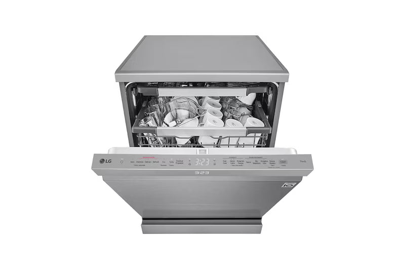 Lavastoviglie LG DF587HVS 14 coperti libera installazione Vapore Auto-apertura Wi-Fi 43 dB Classe A (-10%)