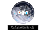 Asciugatrice LG RNA1008NWK 8 kg Pompa di Calore Classe A++ Bianco