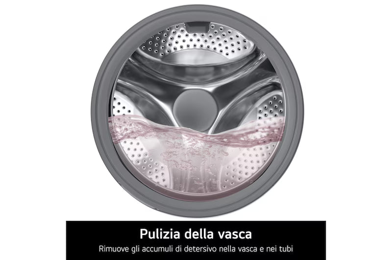 Lavatrice LG F4NA10S7NWK Slim 7 Kg Classe A 1400 giri Bianco