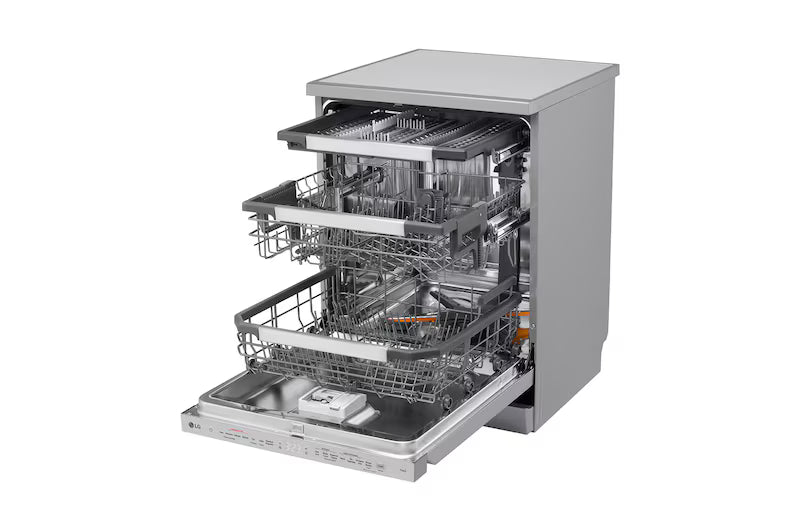 Lavastoviglie LG DF587HVS 14 coperti libera installazione Vapore Auto-apertura Wi-Fi 43 dB Classe A (-10%)