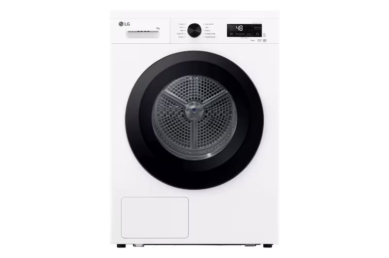 Asciugatrice LG RNX1009NWK 9 kg Pompa di calore Condensatore autopulente Wi-Fi Classe C