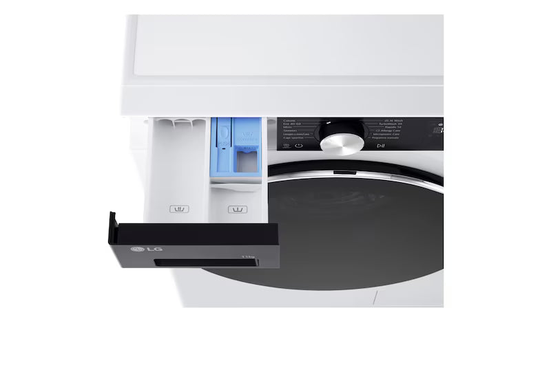 Lavatrice LG F4NX5009TKC 9kg Serie X5 1400 giri Wi-Fi 6 Motion Direct Drive Allergy Care Classe A-40%