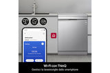Lavastoviglie LG DF587HVS 14 coperti libera installazione Vapore Auto-apertura Wi-Fi 43 dB Classe A (-10%)