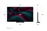 Hotel TV LG OLED77C55LA.API 77" OLED EVO 4K UHD WebOS25 Processore a9 Gen8 con AI