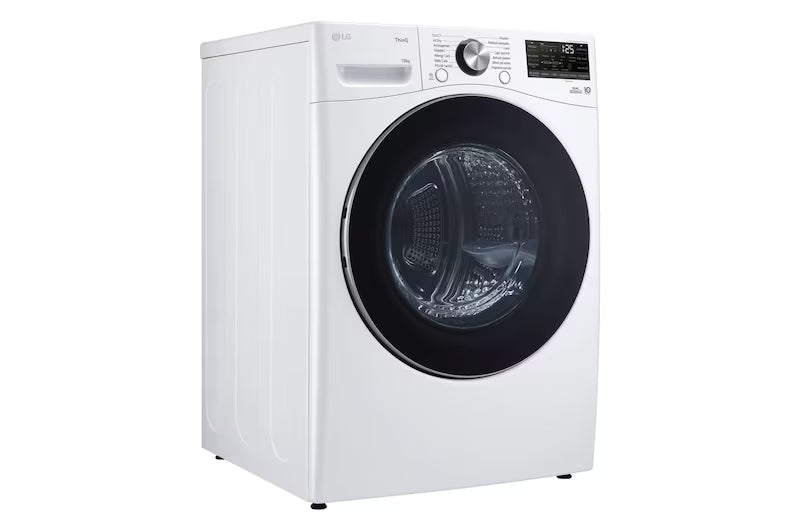 Asciugatrice LG RH18U8AVCW 18 kg Pompa di calore DUAL Inverter Direct Drive AI Dry Wi-Fi Classe D