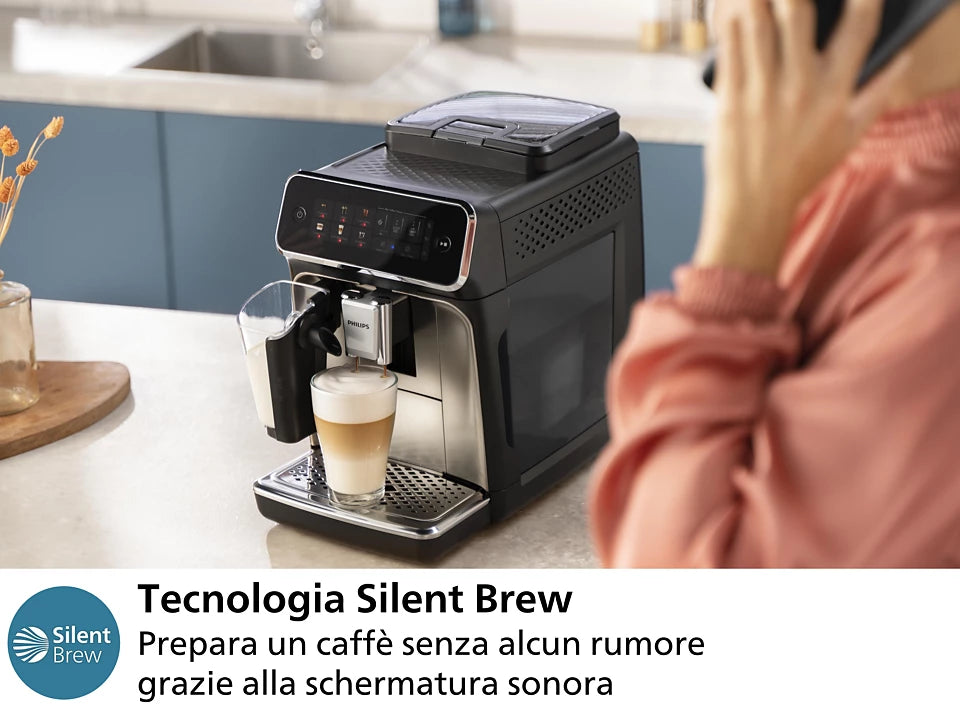 Macchina caffè Philips EP3321/40 Automatica 1.8L Montalatte Macinacaffè Series 3300